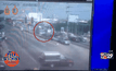 สนั่นกลางแยก! รถบรรทุกน้ำอัดลมพุ่งชนรถยนต์ 9 คัน