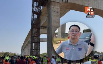 ประเสริฐรุดสีคิ้ว ดูเหตุเครนถล่มรถไฟ ประสานช่วยผู้โดยสาร