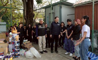 “รองผู้ว่าฯศานนท์” ร่วมเปิดโปรเจกต์ “ Dream Stadium : Paint Your Dream Space by Beger ” เนรมิตโฉมใหม่ลานกีฬาอารีย์สัมพันธ์