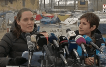 “แองเจลิน่า โจลี่” เยือนค่ายผู้ลี้ภัยในเลบานอน