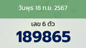 หวยลาว งวดวันพุธ 18 กันยายน 2567