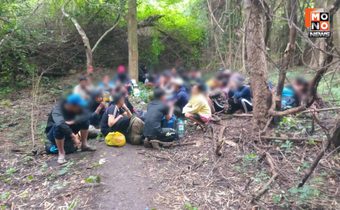 ไม่รอด! กปช.จต. จับชาวเขมรหลบหนีเข้าเมือง 45 คน สารภาพ อยู่ประเทศตัวเองไม่มีงานทำ-ไม่มีเงินซื้ออาหาร