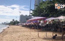 เตรียมถมทรายเสริมชายหาดจอมเทียน