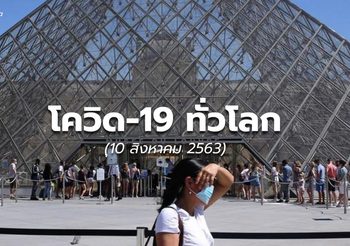 สถานการณ์โควิด-19 ทั่วโลก – 10 ส.ค.63