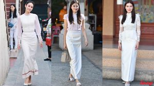 รวมนางเอก กับชุดสีขาวแต่งลูกไม้ หวานเบอร์ไหนต้องลองดู!!!