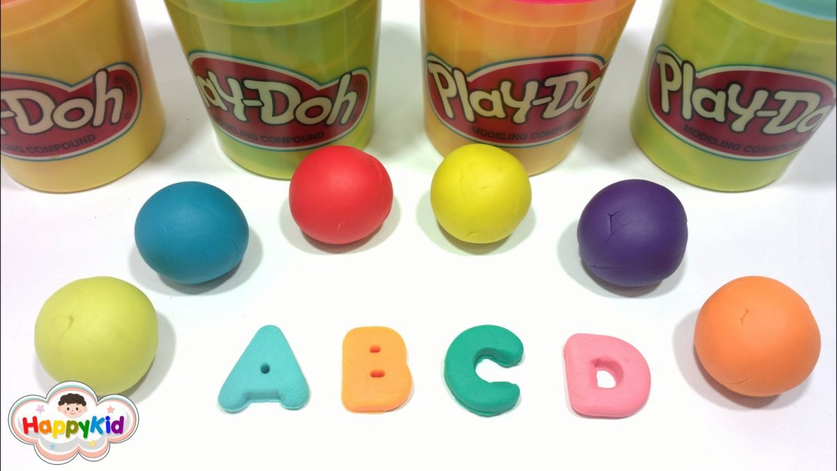 เรียนรู้ A-Z | แป้งโดว์ ABC | อ่าน ABC | ท่อง A ถึง Z | Learn Alphabet with Play doh | ABC Play Doh