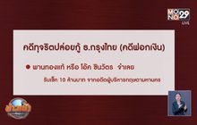 ชี้ชะตา “พานทองแท้” คดีฟอกเงินปล่อยกู้กรุงไทย