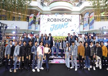 ห้างโรบินสัน คอลแลปส์แบรนด์ยีนส์ไทยและอินเตอร์ชั้นนำ จัดบิ๊กแฟร์ “ROBINSON JEANS 2022”