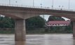 แม่น้ำโขงล้นท่วมจุดผ่อนปรนไทย-ลาว จ.นครพนม