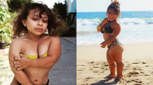 สตรองไม่แพ้ใคร Dru Presta นางแบบร่างแคระ สูง 1 เมตร สวยแซ่บรันเวย์สะเทือน!!!