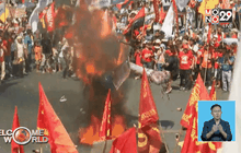 ผู้ใช้แรงงานในอาเซียนเดินขบวนวันเมย์เดย์