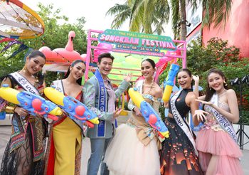 ปังมาก! โอปอล สุชาตา นำทีมขบวนความงาม ร่วมสาดความสุข ในงาน “THE MALL LIFESTORE SONGKRAN FESTIVAL 2025 มหากาพย์สงกรานต์ สาดความสุข สนุกทั้งครอบครัว”