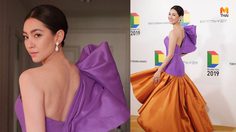 งดงาม เบลล่า สวมชุดผ้าไหมไทย แบรนด์ EMOTIONS ATELIER รับรางวัลที่ญี่ปุ่น