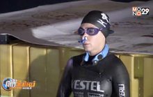 ทุบสถิติโลกดำน้ำด้วยลมหายใจครั้งเดียว