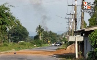 ด่วน! โจรใต้ลอบวางระเบิด ทหารช่าง ช.พัน.15 ชุดขุดลอกคลองถนนเลียบทางรถไฟ ยะลา เจ็บ 2 นาย ระหว่างเดินทางกลับที่พัก