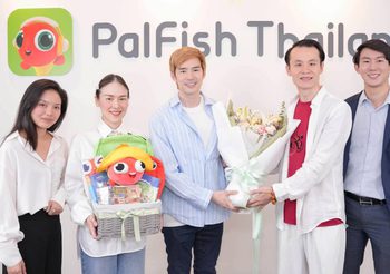 PalFish เปิดตัวครอบครัวพรีเซนเตอร์สุดอบอุ่น “บีม-ออย” ควงคู่ฝาแฝด “น้องธีร์-น้องพีร์” จุดประกายการเรียนอังกฤษให้เด็กไทย พูดอังกฤษได้จริง!
