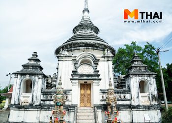 กราบรอยพระพุทธบาทจำลอง ชมจิตรกรรมฝาผนัง วัดพระงาม อยุธยา