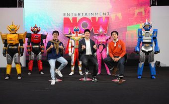 “ท็อป-กัน” เจาะลึกขบวนการห้าสี “เซ็นไคเจอร์” ฮีโร่จาก “Cartoon Club” ในรายการ “Entertainment Now”