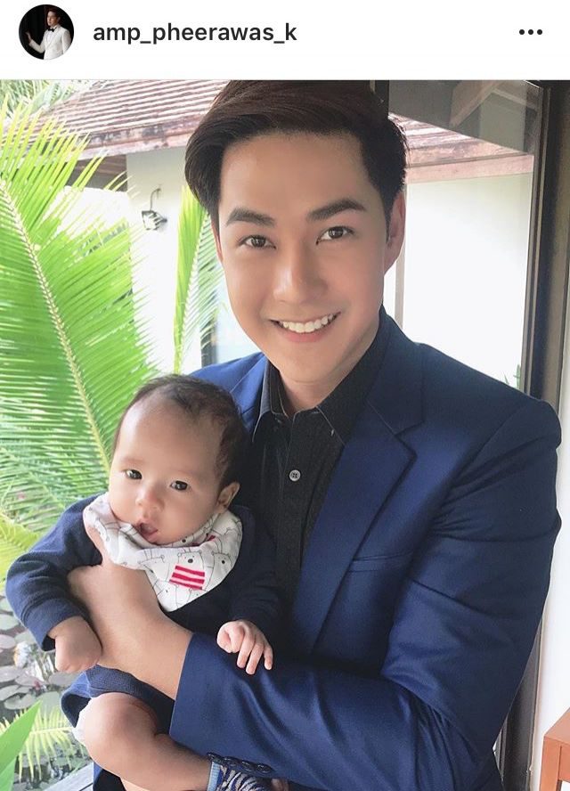 แอมป์ พีรวัศ-น้องเทรย์ ลูกชาย