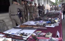 ตร.จับยาเสพติด-ยึดอาวุธสงครามภาคตะวันออก