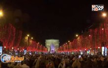 ปารีสจัดโชว์แสงสีเทศกาลคริสต์มาส