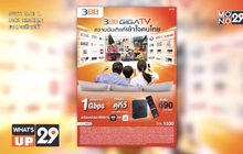 เปิดตัว 3BB GIGATV จัดหนัก เน็ตบ้านพร้อมกล่องดูทีวี