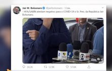 ประธานาธิบดีบราซิล ยืนยันไม่ได้ป่วยโควิด-19