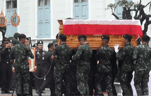 พิธีพระราชทานน้ำหลวงอาบศพ 5 ทหารเย็นนี้