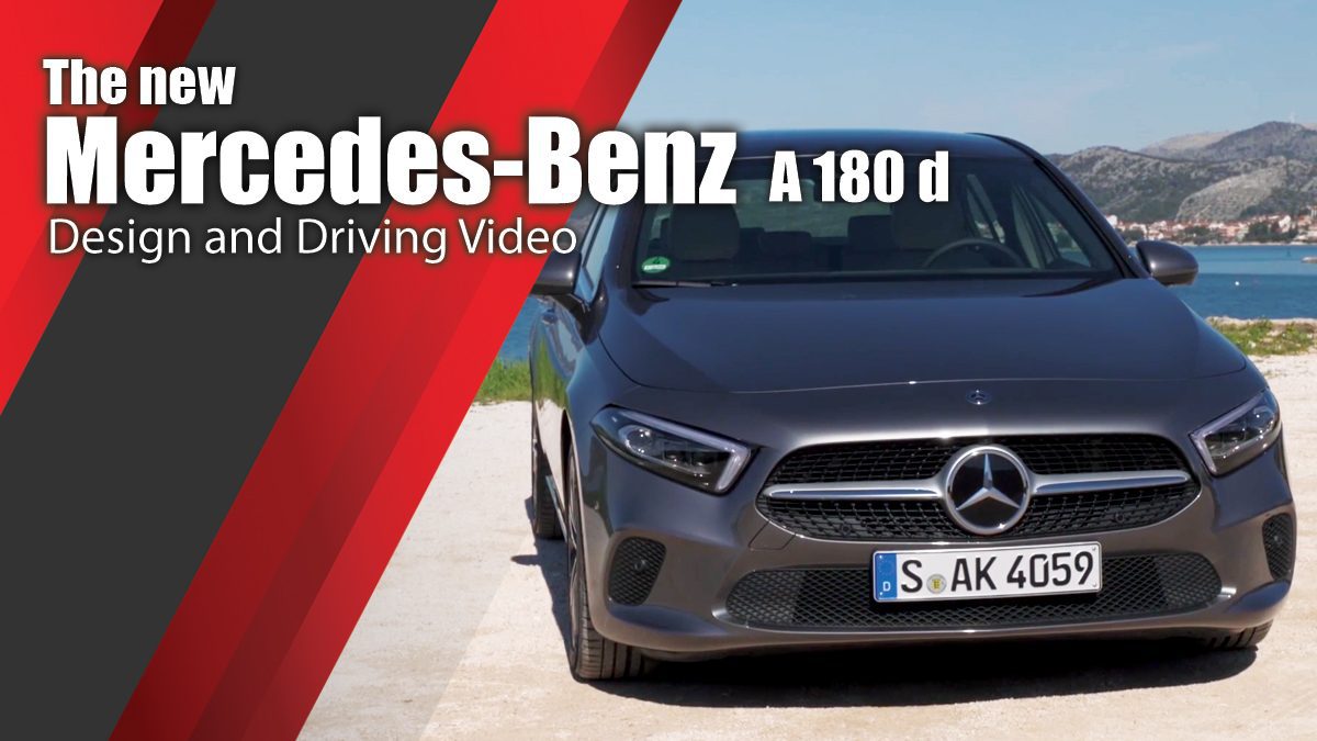 The new Mercedes-Benz A 180 d - Design and Driving Video