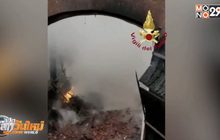 ไฟไหม้มรดกโลกในอิตาลี