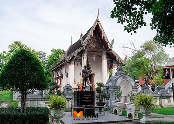 กราบ พระพคภาญาณ วัดใหญ่ทักขิณาราม ศิลปะเวียงจันทน์