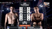 คู่ที่ 5 Superfight พงษ์ศิริ พี.เค.แสนชัยมวยไทยยิม VS ชาดด์ คอลลินส์