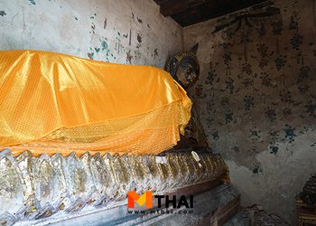 กราบพระนอนตะแคงซ้าย พลิกร้ายกลายดี วัดอินทารามวรวิหาร วัดสวยฝั่งธน