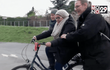 ผู้ลี้ภัยในเยอรมนีฝึกปั่นจักรยาน