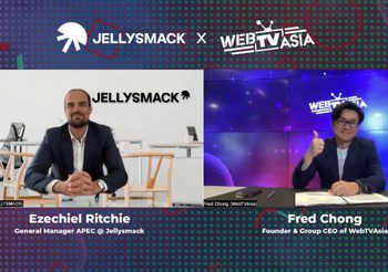 WebTV Asia จับมือ Jellysmack ยูนิคอร์นสัญชาติอเมริกา เตรียมอัดฉีดกว่า 1 พันล้านบาท ปั้นครีเอเตอร์เอเชียแปซิฟิคสู่ระดับโลกพร้อมเปิดตัวแพลตฟอร์มทางการเงินกระตุ้นตลาดครีเอเตอร์ไทยเดือน พ.ย.