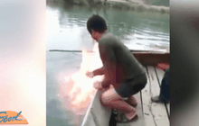 ผู้เชี่ยวชาญระบุฟองอากาศติดไฟในน้ำคือก๊าซมีเทน