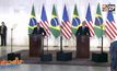 รองปธน.สหรัฐฯ เยือนบราซิลหารือเรื่องวิกฤตในเวเนฯ
