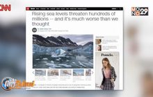 ระดับน้ำทะเลที่สูงขึ้นกำลังกลืนกินเมืองใหญ่ทั่วโลก