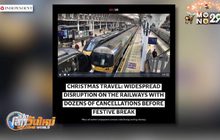 ชาวอังกฤษเริ่มเจอปัญหาการเดินทางในช่วงคริสต์มาส