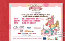 กลับมาอีกครั้งกับ HELLO KITTY RUN BANGKOK 2017 งานวิ่งที่น่ารักที่สุดในประเทศไทย 26 ก.พ.นี้