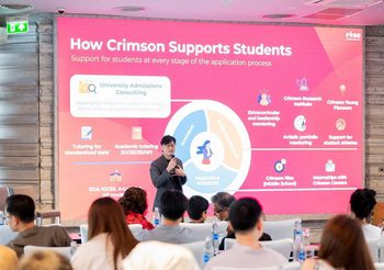 Crimson Education เผยเคล็ดลับสร้าง “X-Factor” พานักเรียนเข้า Top U ระดับโลก สูงกว่าค่าเฉลี่ย 4.5 เท่า พร้อมบ่มเพาะผู้นำรุ่นใหม่