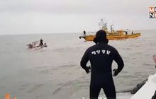 เรือประมงเกาหลีใต้ล่ม หลังชนกับเรือบรรทุกน้ำมัน