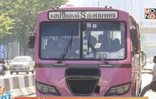 ทดสอบวิ่งให้บริการรถเมล์ไฟฟ้า มิ.ย.61