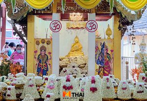 ขอพรหลวงพ่อทันใจ วัดพระธาตุดอยคำ ขอพรการงานก็ดี ขอลูกก็ได้