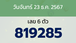 หวยลาว งวดวันจันทร์ 23 ธันวาคม 2567