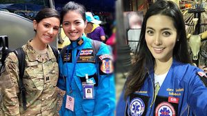 ประวัติ เรืออากาศเอกหญิง เจสสิกา และ เนส ธัญลักษณ์ สาวสวยช่วยเด็กติดถ้ำหลวง