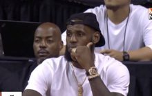 “คิงเจมส์” โผล่ชมเลเกอร์สลุย NBA ซัมเมอร์ลีก