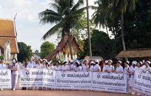 พยาบาลน่าน ร่วมแสดงพลังบรรจุพยาบาลทั่วประเทศ