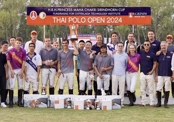 ทีมแทงโปโล (TANG POLO) จากสาธารณรัฐประชาชนจีนคว้าแชมป์การแข่งขันขี่ม้าโปโลการกุศล “บี.กริม ไทย โปโล โอเพ่น 2024”