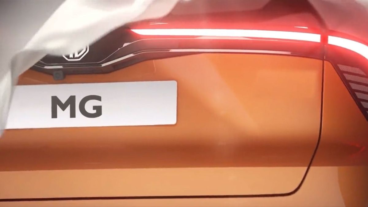 MG ส่งทีเซอร์รถยนต์ไฟฟ้ารุ่นใหม่ล่าสุด นับถอยหลังเปิดตัวปลายปีนี้